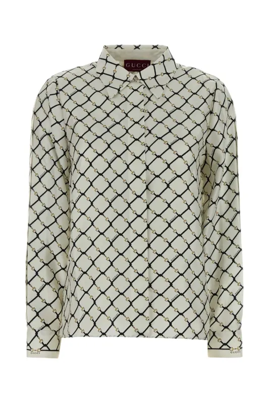 PRINTED SILK SHIRT sold by Lord & Taylor