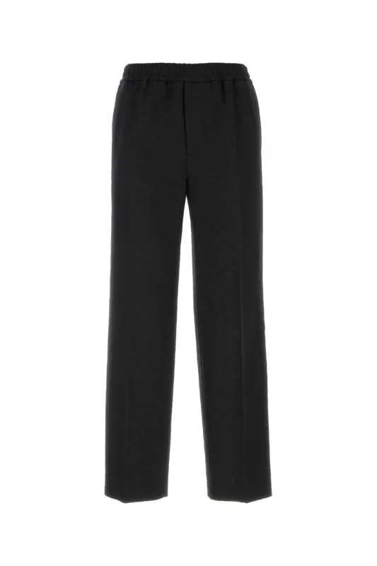 BLACK COTTON BLEND PANT sold by Lord & Taylor