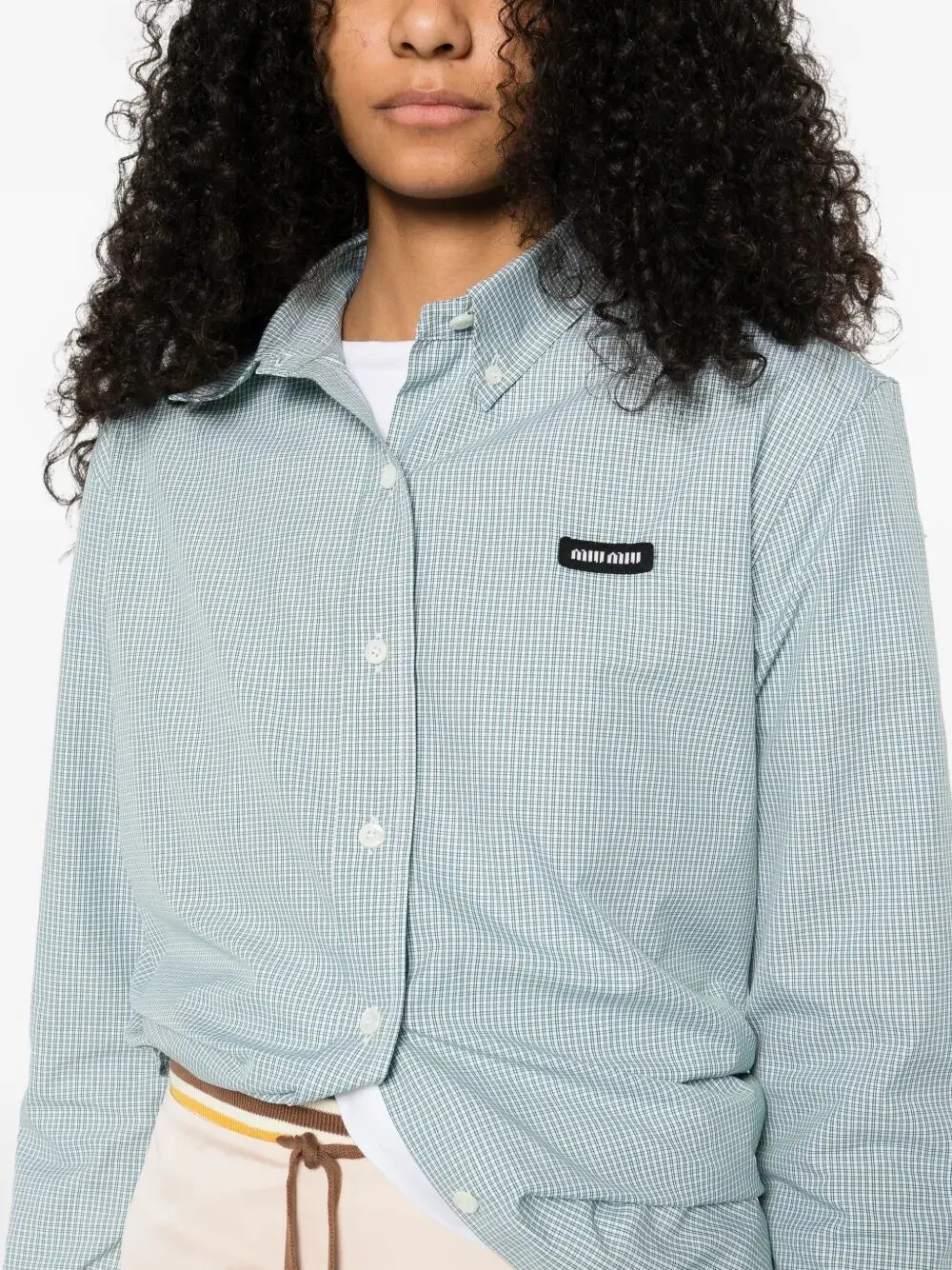 CHECK PATTERN POPLIN SHIRT sold by Lord & Taylor product image thumbnail 3