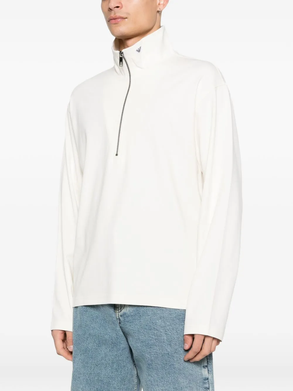 HALF-ZIP PULLOVER sold by Lord & Taylor product image thumbnail 3