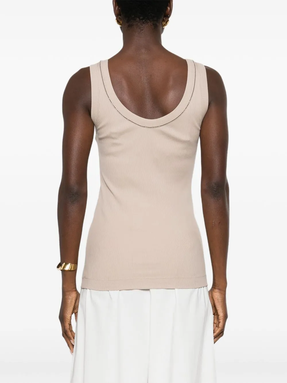 COTTON TANK TOP sold by Lord & Taylor product image thumbnail 4