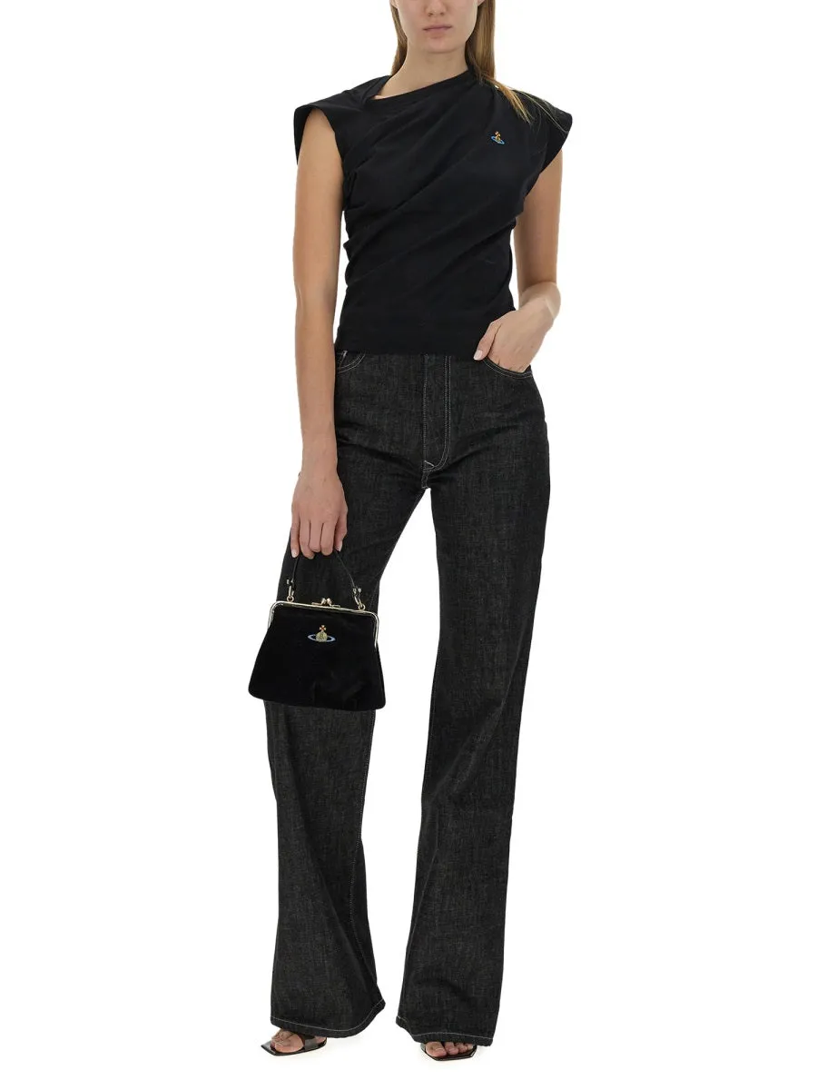 LOGO EMBROIDERED T SHIRT sold by Lord & Taylor product image thumbnail 3