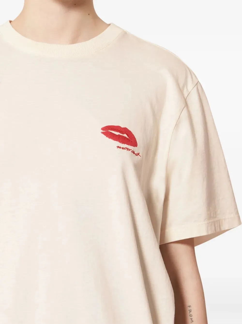 ZEWEL COTTON T-SHIRT WITH EMBROIDERED LOGO sold by Lord & Taylor product image thumbnail 5