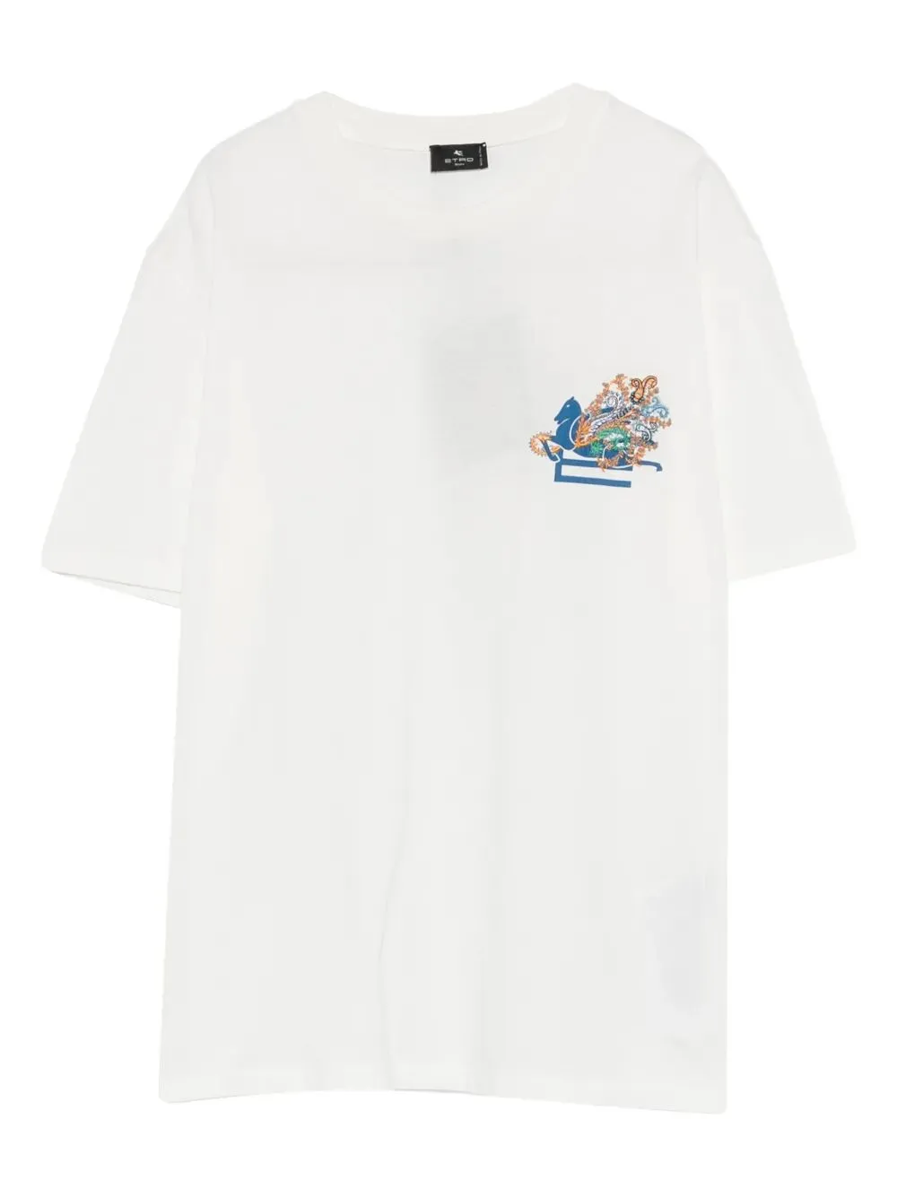 T-SHIRT WITH EMBROIDERED LOGO sold by Lord & Taylor