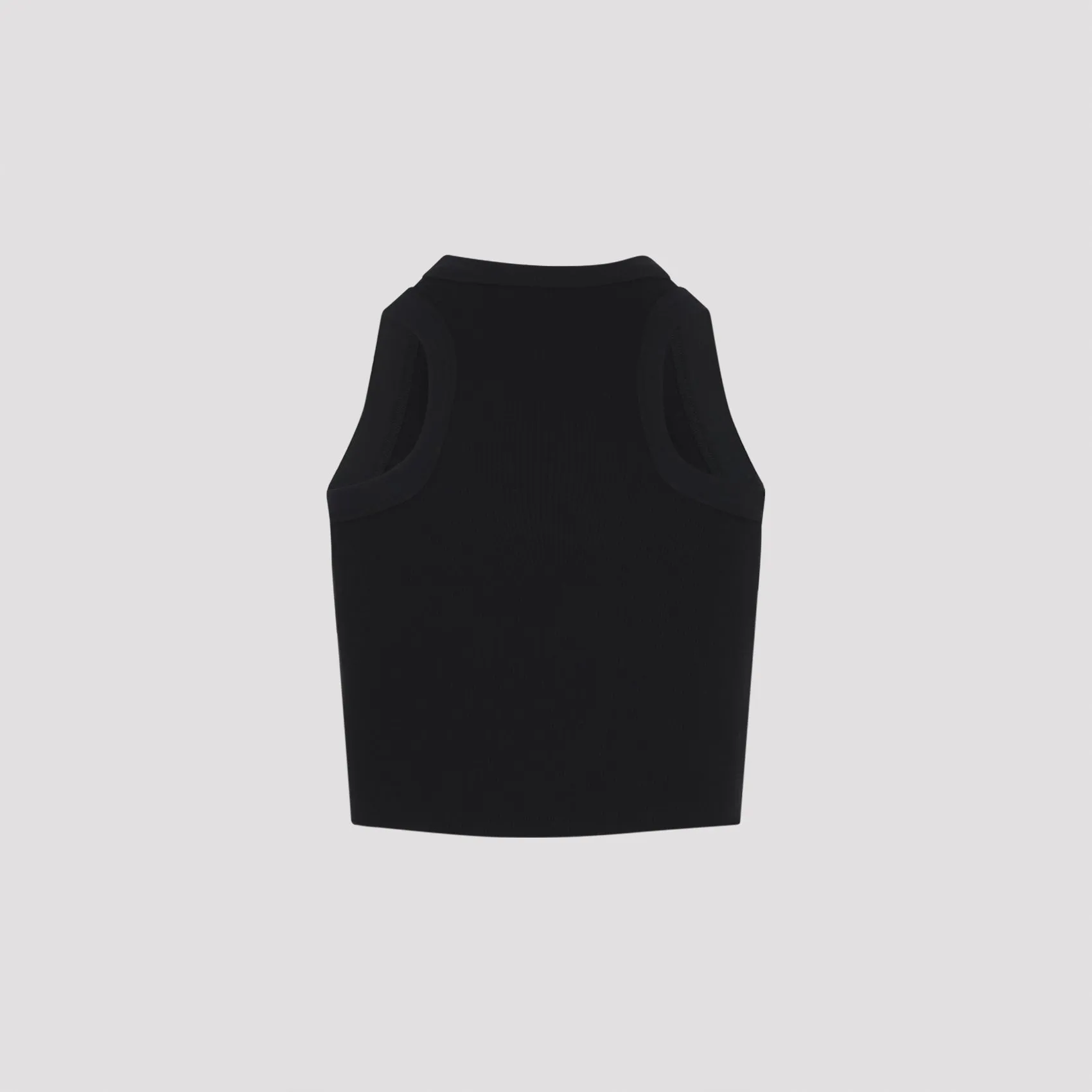 COTTON CROPPED TANK TOP WITH GIVENCHY PARIS PRINT sold by Lord & Taylor product image thumbnail 3