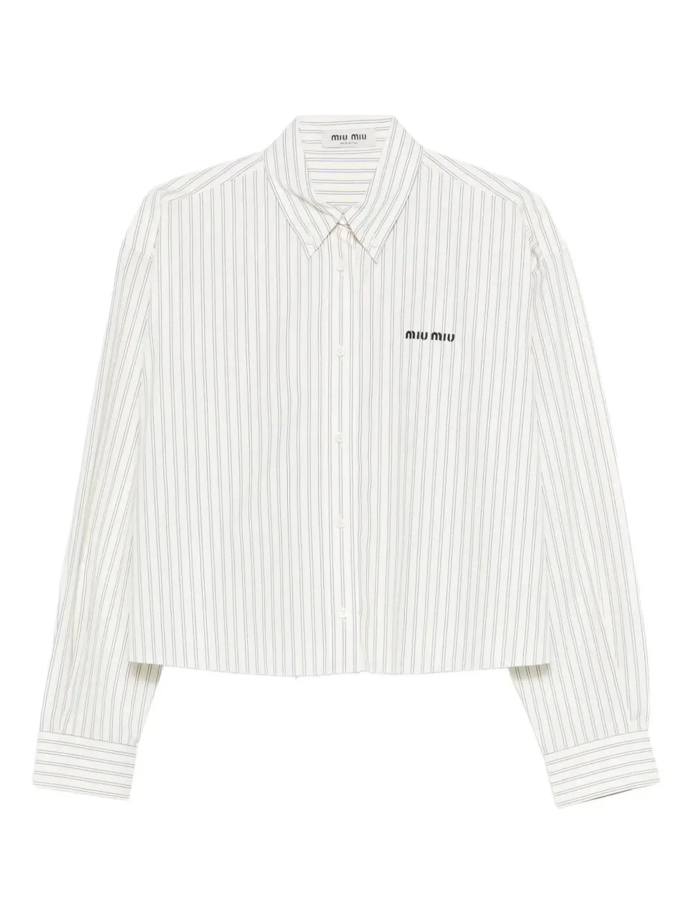 CROPPED STRIPED SHIRT sold by Lord & Taylor
