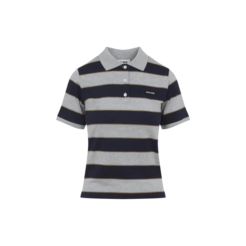BLUE COTTON POLO sold by Lord & Taylor