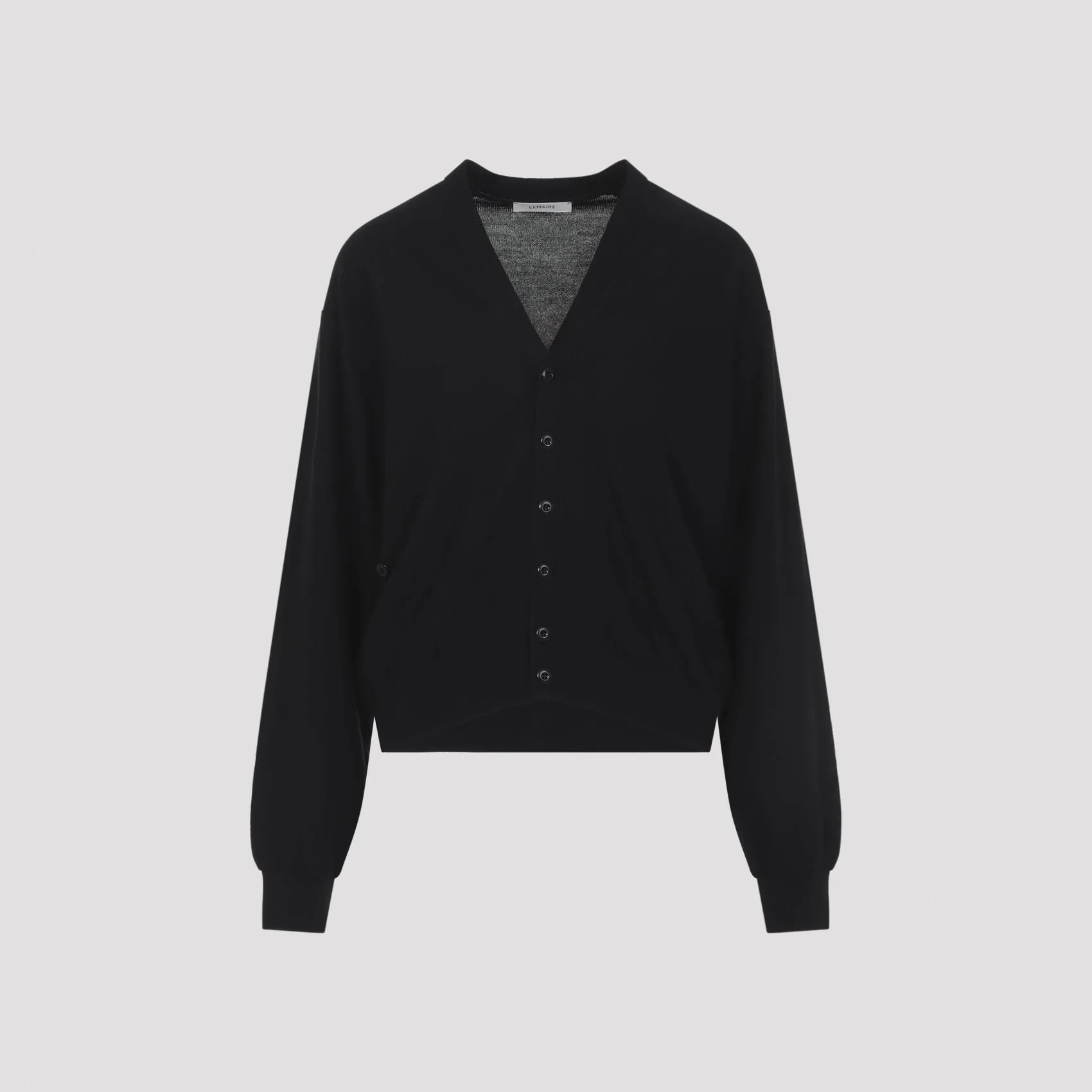 BLACK WOOL TWISTED CARDIGAN sold by Lord & Taylor product image thumbnail 2