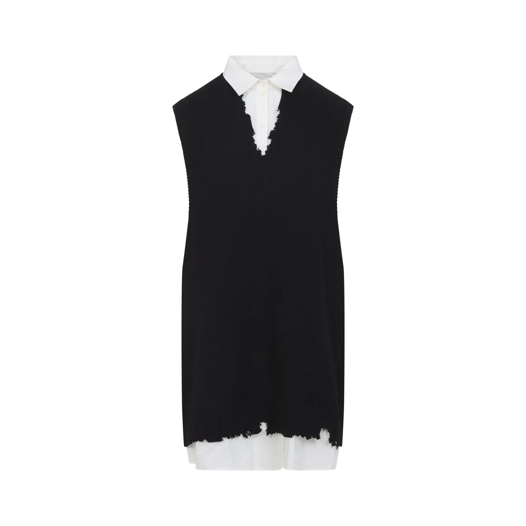 BLACK COTTON MINI DRESS sold by Lord & Taylor