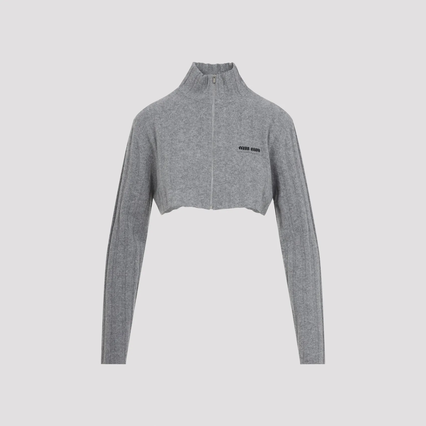 GREY CASHMERE AND WOOL CARDIGAN sold by Lord & Taylor product image thumbnail 2