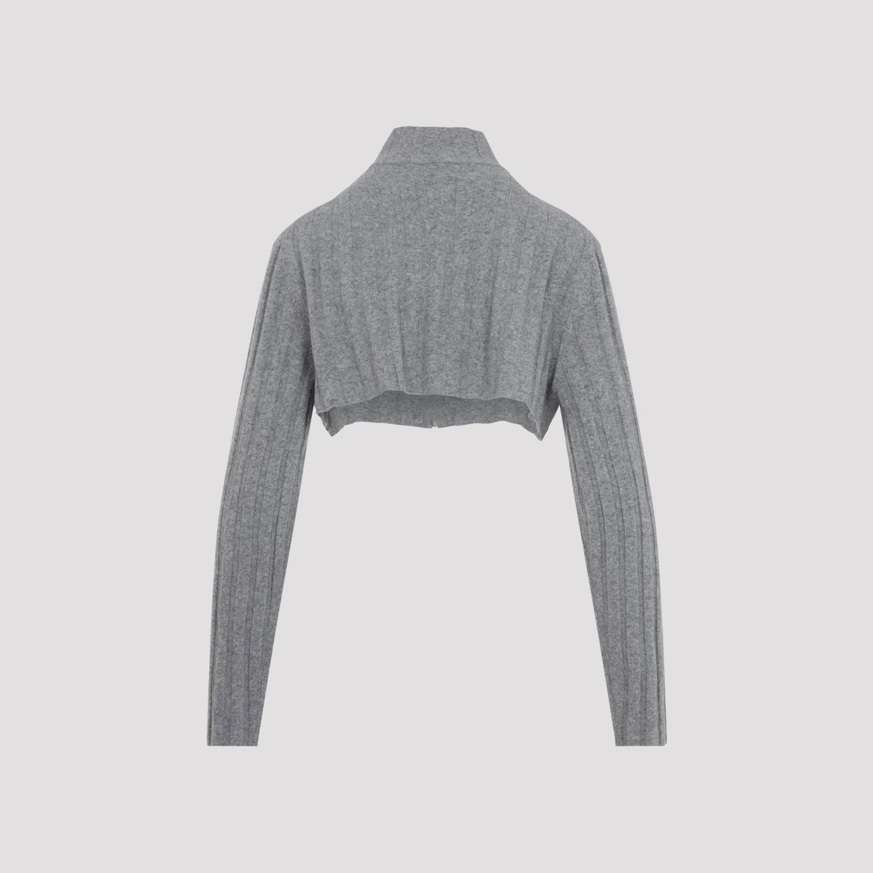 GREY CASHMERE AND WOOL CARDIGAN sold by Lord & Taylor product image thumbnail 3