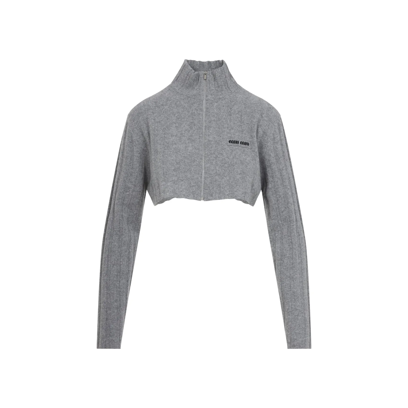 GREY CASHMERE AND WOOL CARDIGAN sold by Lord & Taylor
