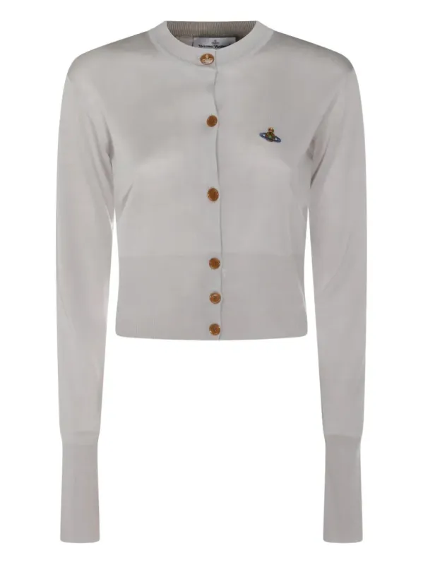 ORB EMBROIDERED CARDIGAN WITH BUTTONS sold by Lord & Taylor