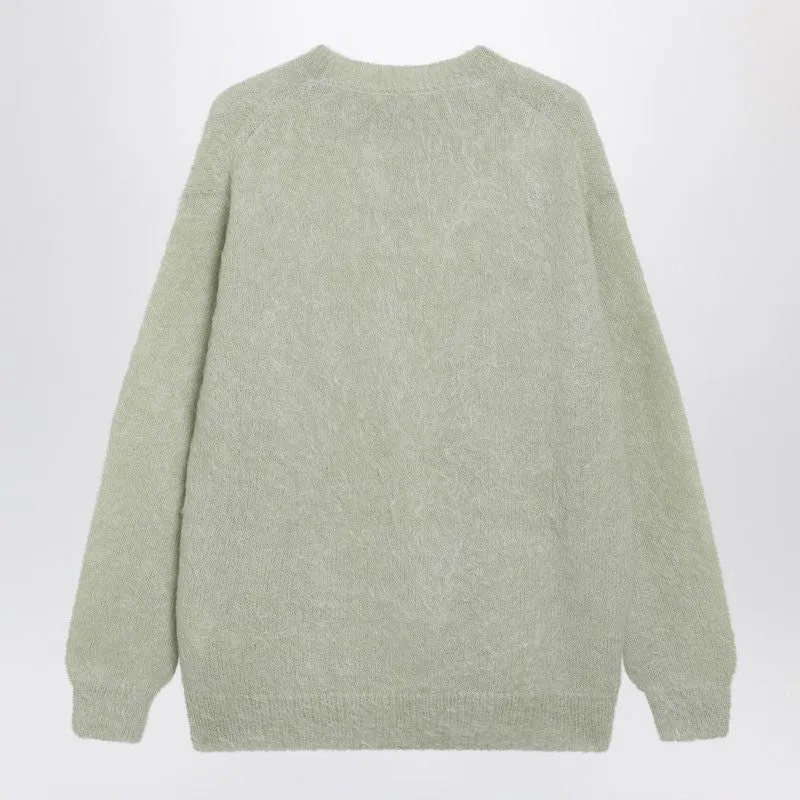 LIGHT GREEN BRUSHED MOHAIRBLEND SWEATER sold by Lord & Taylor product image thumbnail 2