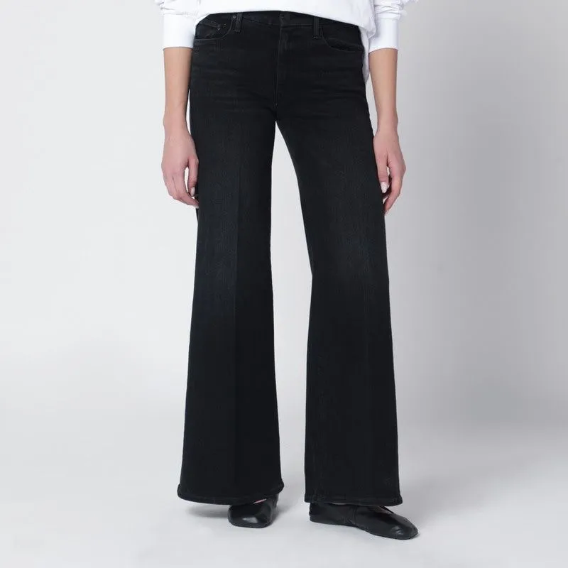 BLACK FLARED SPIKED HAIR JEANS sold by Lord & Taylor