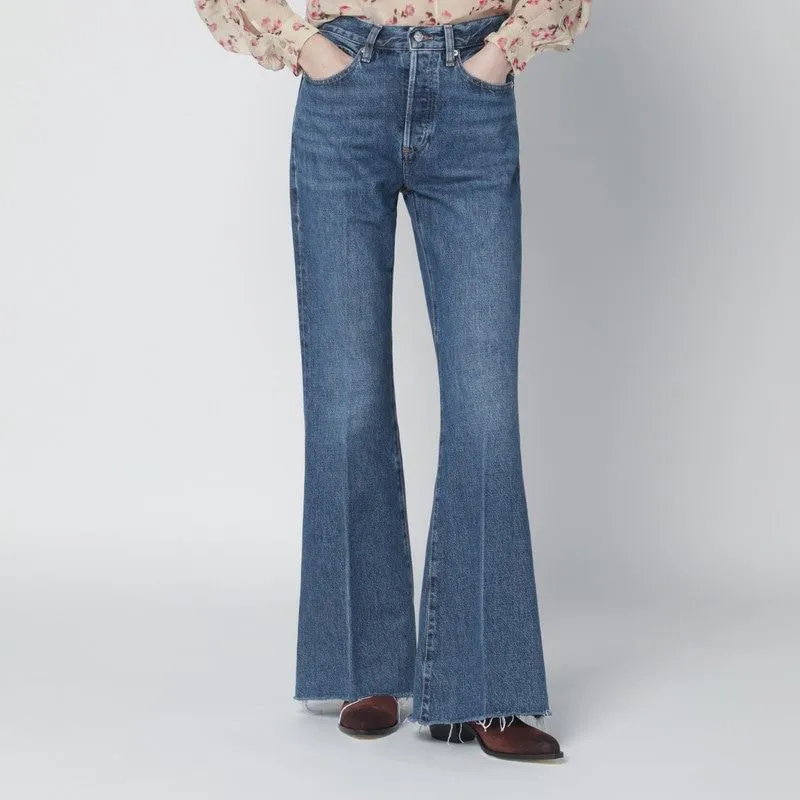 THE LAX BLUE JEANS IN REGENERATED DENIM sold by Lord & Taylor