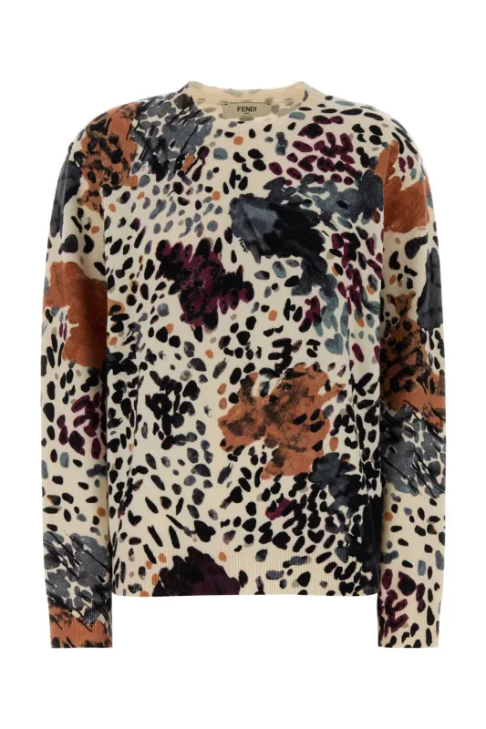 WOOL AND CASHMERE FALENA-PRINT PULLOVER sold by Lord & Taylor