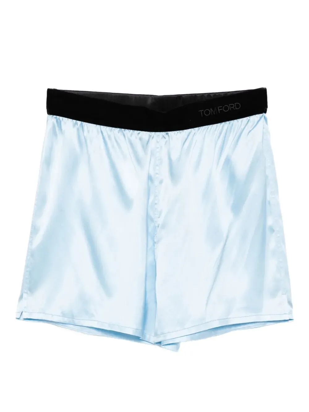 STRETCH SILK SATIN SHORTS sold by Lord & Taylor