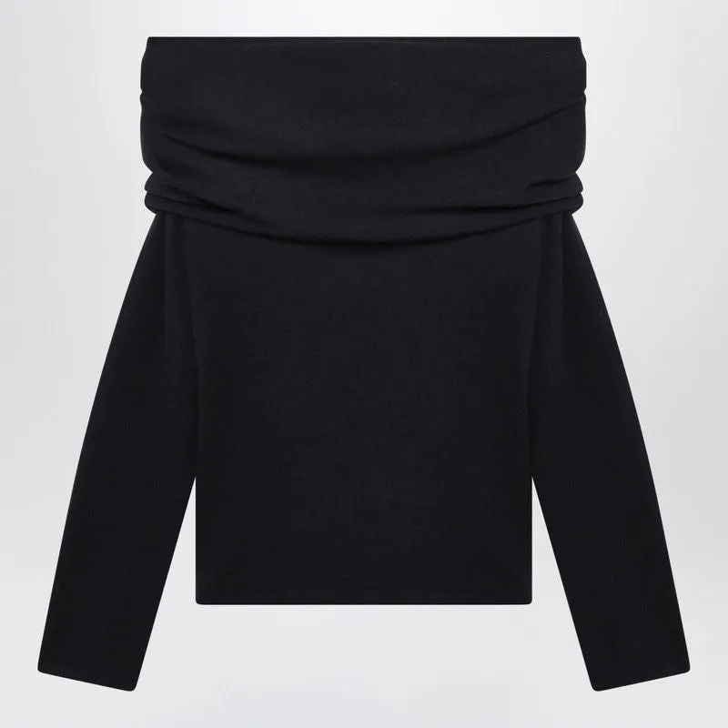 NAVY LIGHTWEIGHT CASHMERE SWEATER made by MaxMara