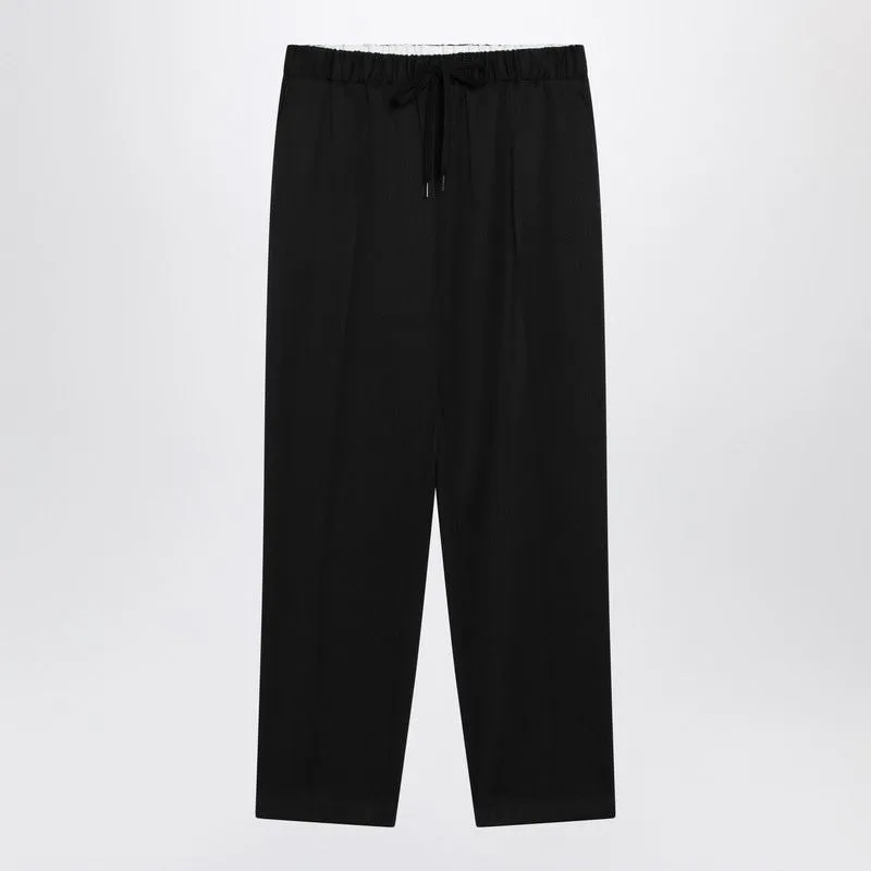 BLACK WOOLBLEND TROUSERS sold by Lord & Taylor