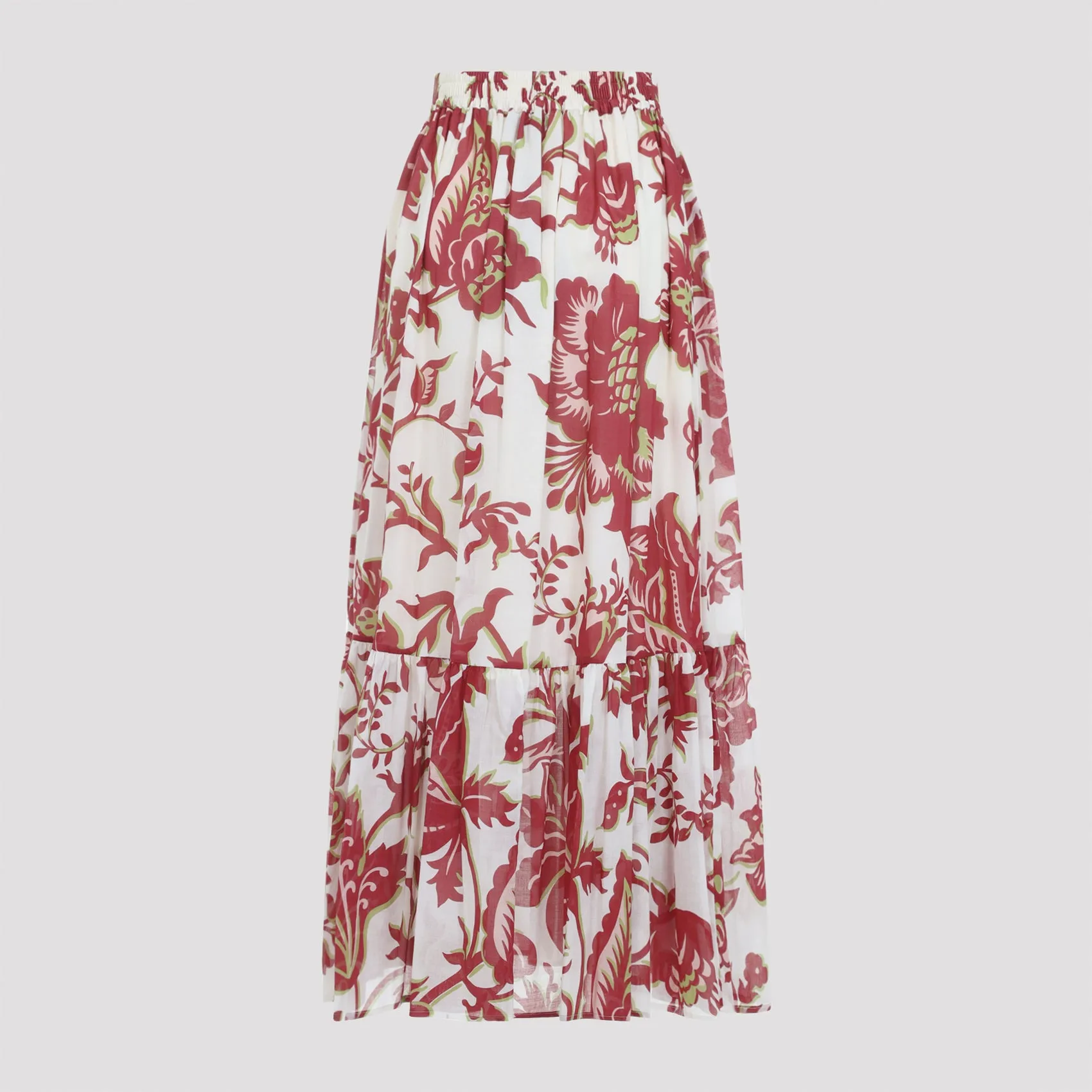 WHITE SKIRT WITH FLORAL PRINT sold by Lord & Taylor product image thumbnail 4