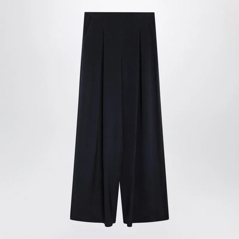 NAVY SILKBLEND TROUSERS sold by Lord & Taylor