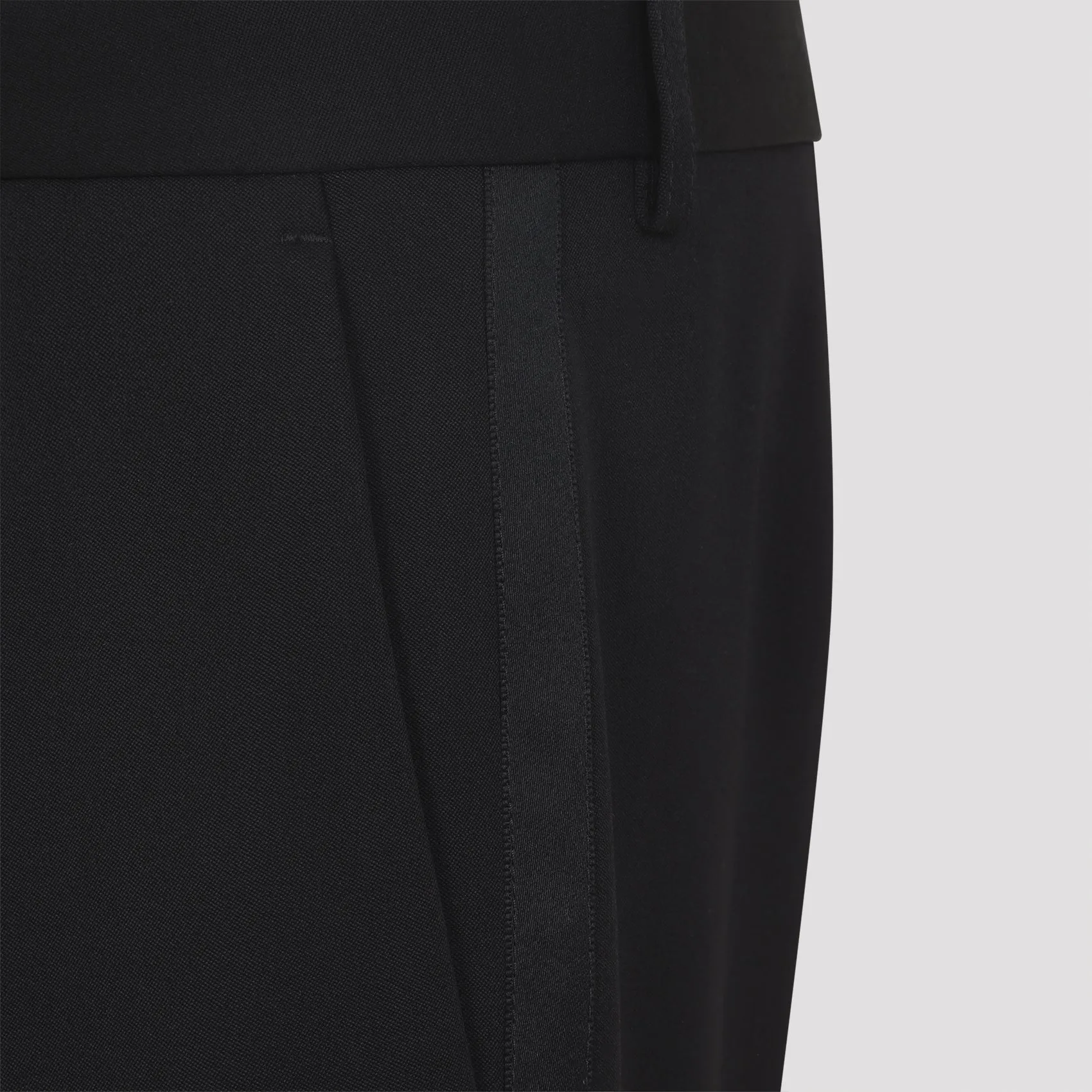 BLACK TUXEDO WOOL PANTS sold by Lord & Taylor product image thumbnail 5