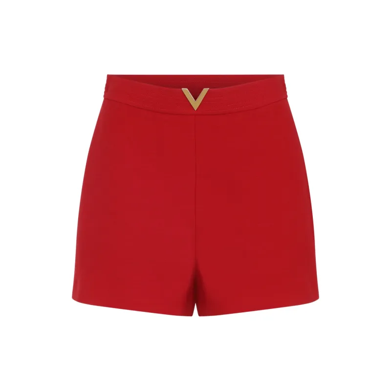 RED WOOL BERMUDA sold by Lord & Taylor