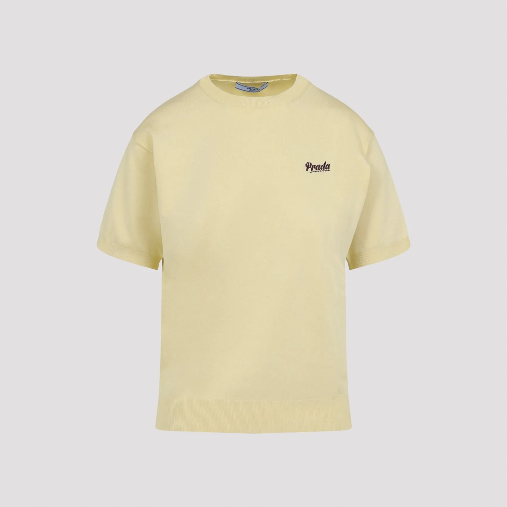 YELLOW RECYCLED SILK T-SHIRT sold by Lord & Taylor product image thumbnail 2