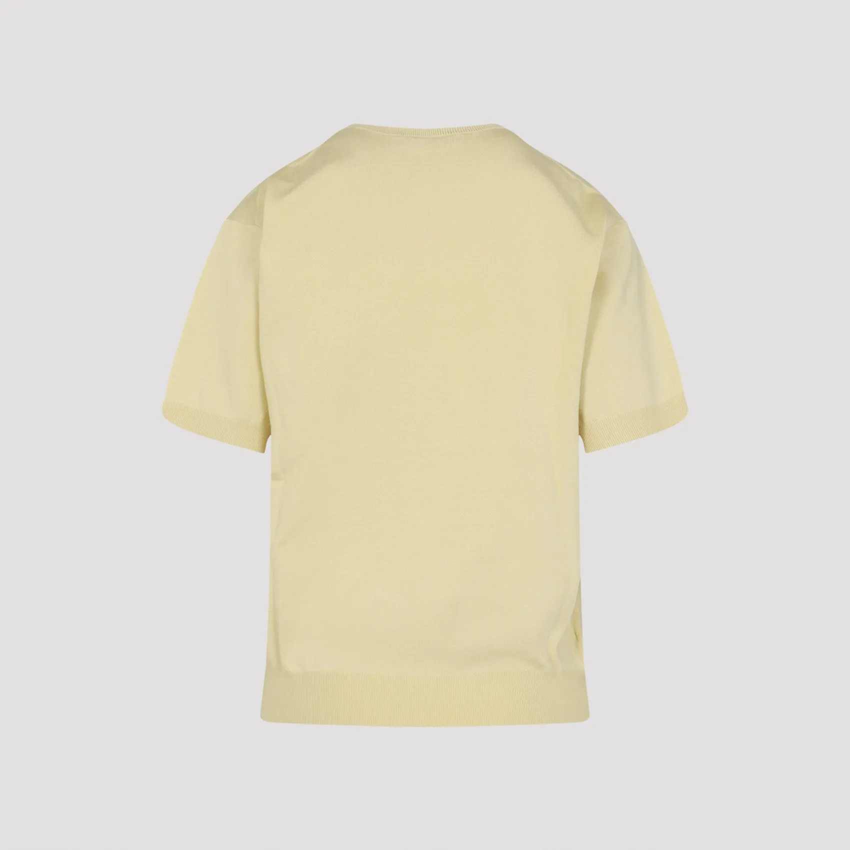 YELLOW RECYCLED SILK T-SHIRT sold by Lord & Taylor product image thumbnail 3
