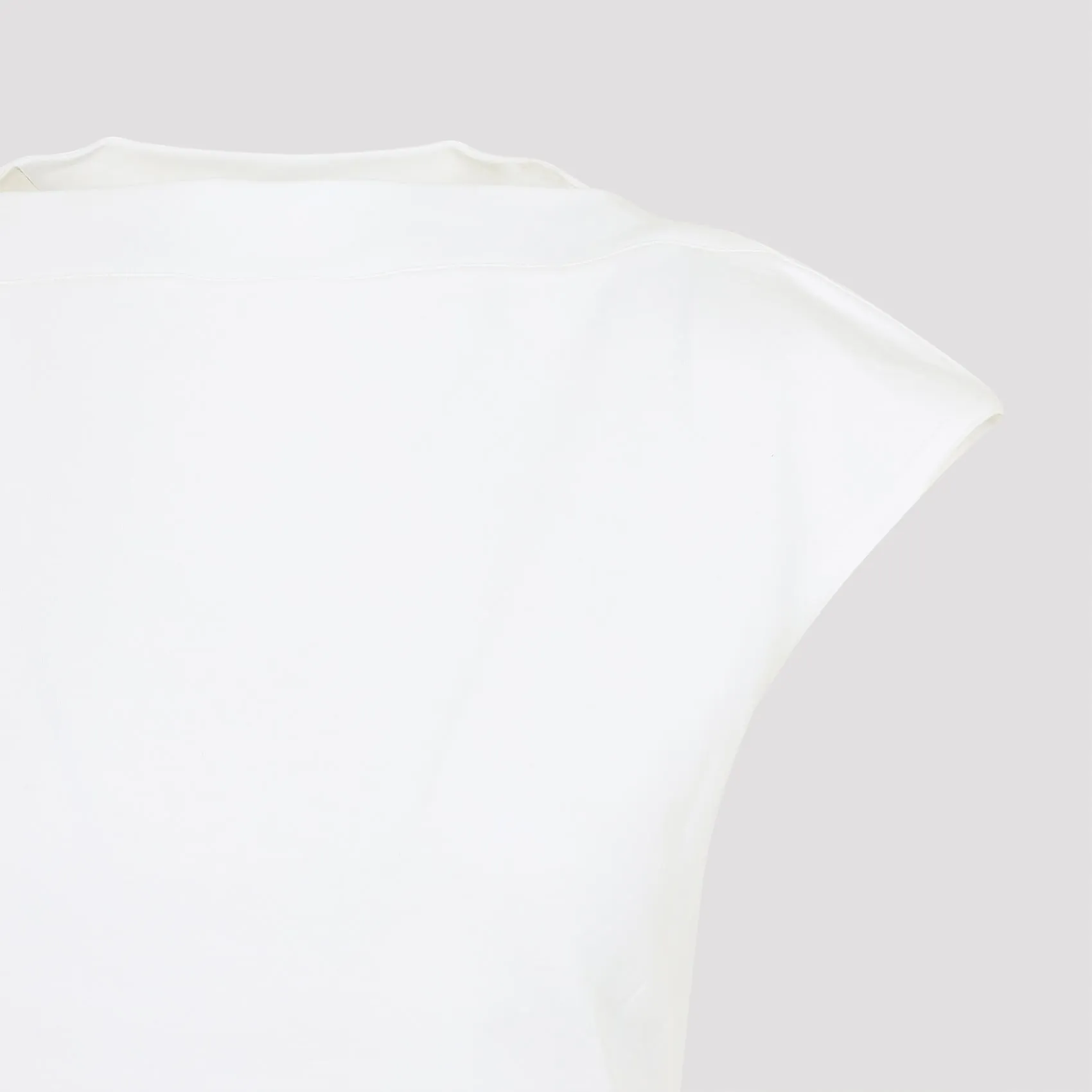 WHITE CURVED HEM T-SHIRT sold by Lord & Taylor product image thumbnail 5