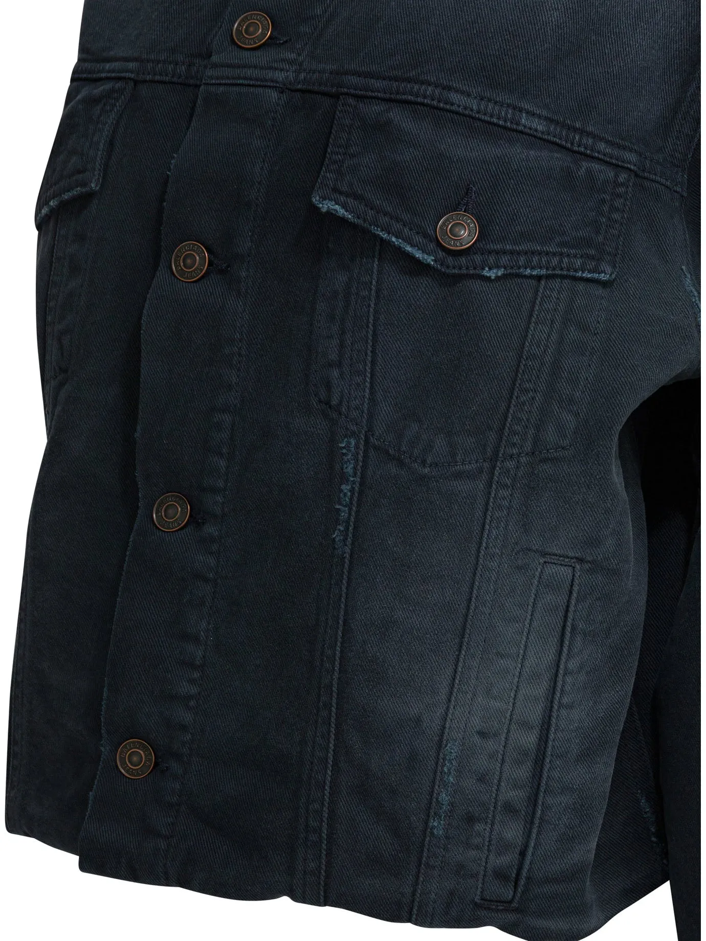 DENIM JACKET WITH OLD EFFECT sold by Lord & Taylor product image thumbnail 4