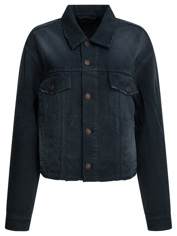 DENIM JACKET WITH OLD EFFECT sold by Lord & Taylor