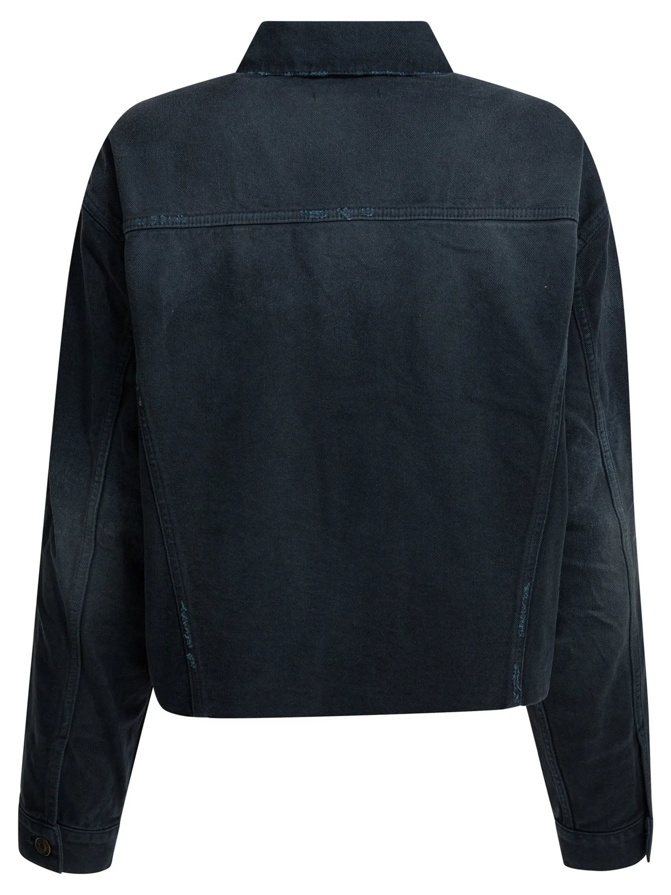 DENIM JACKET WITH OLD EFFECT sold by Lord & Taylor product image thumbnail 2