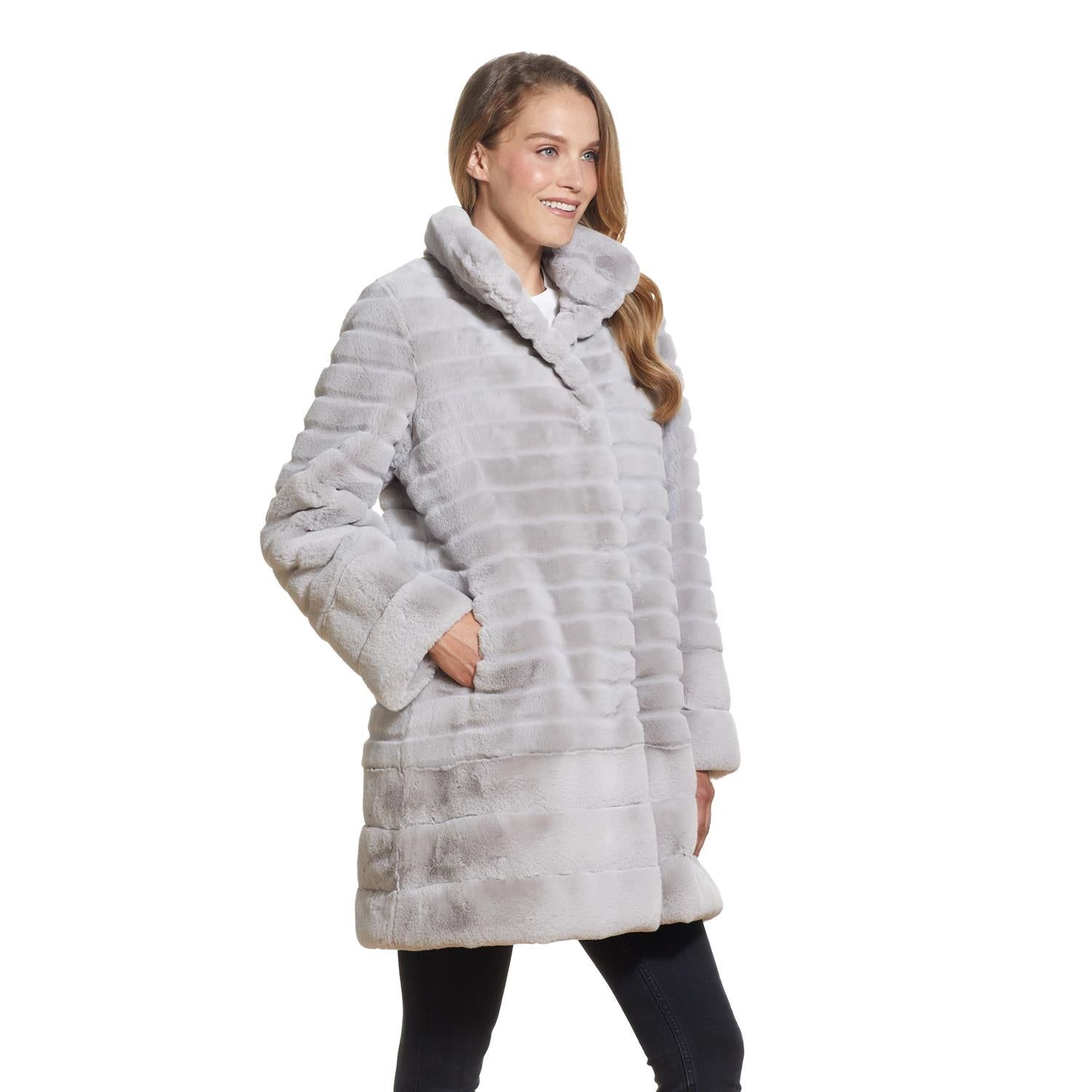 Faux Fur Jacket sold by Lord & Taylor product image thumbnail 2