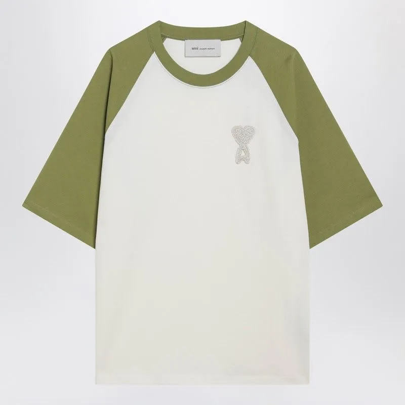 WHITE/MATCHA AMI DE COEUR TSHIRT sold by Lord & Taylor
