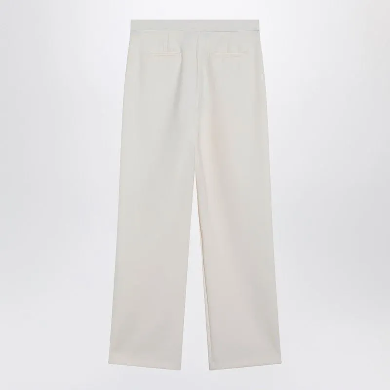 IVORY STRAIGHTLEG TROUSERS sold by Lord & Taylor product image thumbnail 2