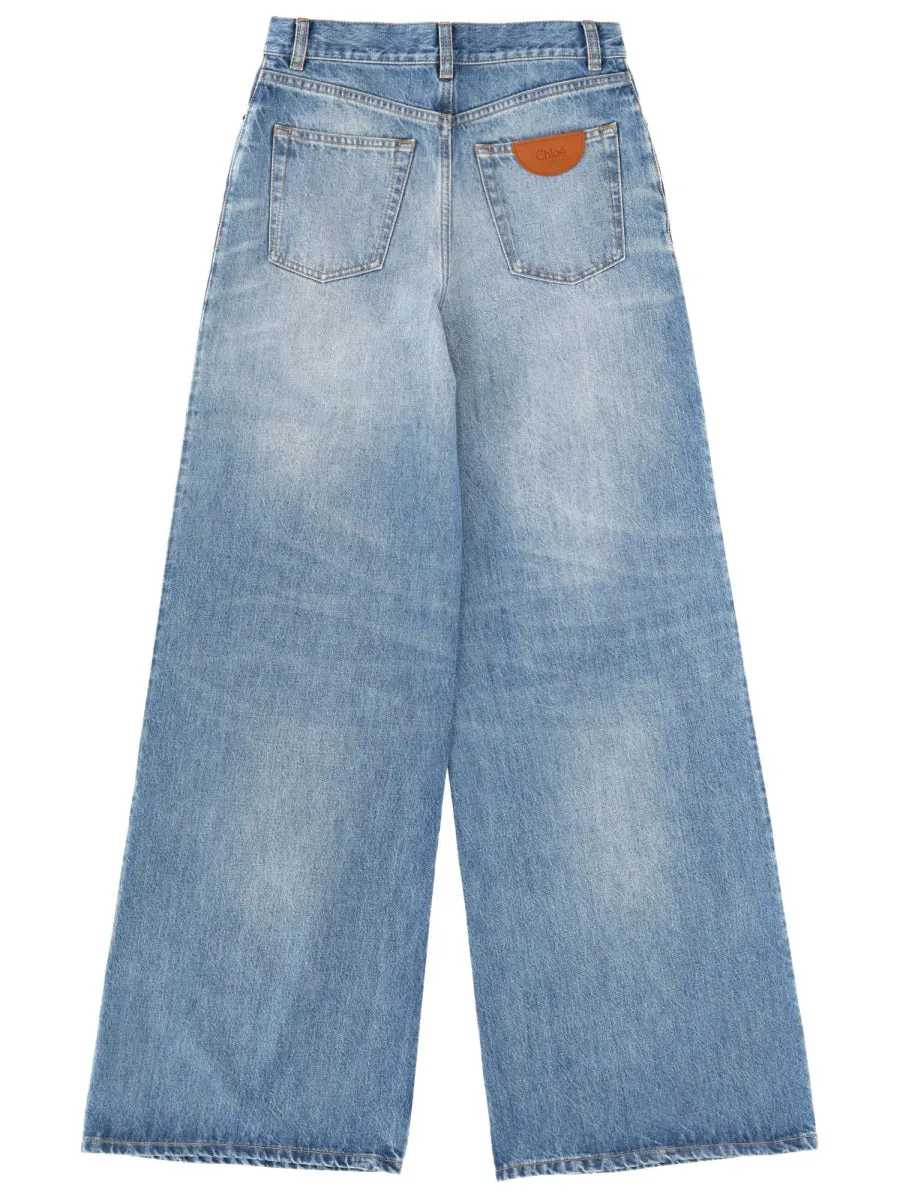 WIDE LEG JEANS sold by Lord & Taylor product image thumbnail 3