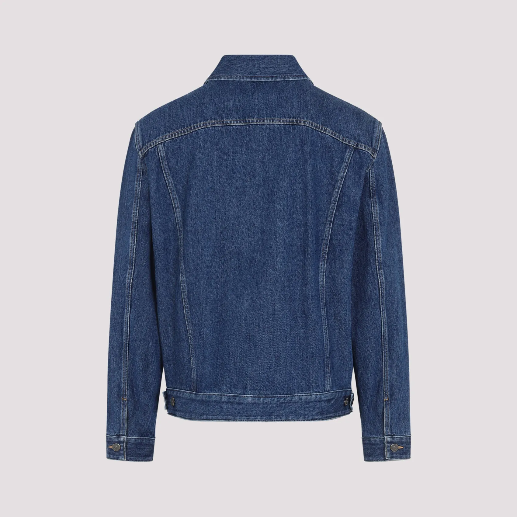 BLUE DENIM JACKET WITH VGOLD DETAIL sold by Lord & Taylor product image thumbnail 3