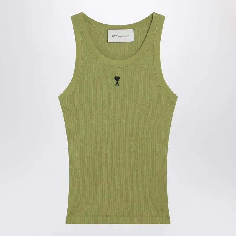 AMI DE COEUR MATCHA GREEN TANK TOP sold by Lord & Taylor