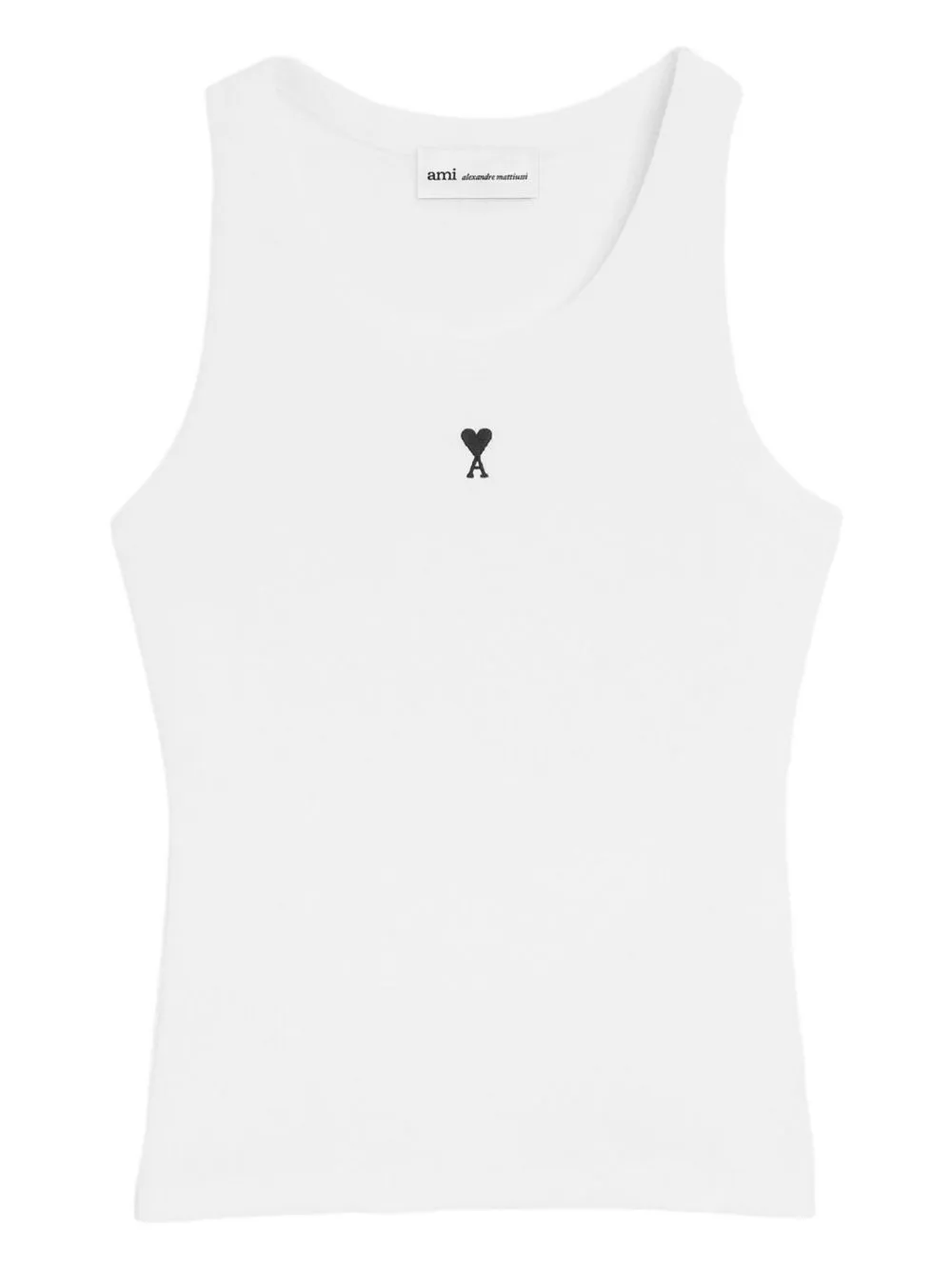 WHITE AMI DE COEUR TANK TOP sold by Lord & Taylor