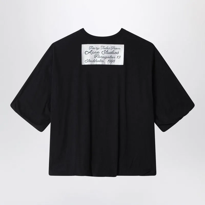 GATHERED LOGO TSHIRT BLACK sold by Lord & Taylor product image thumbnail 2