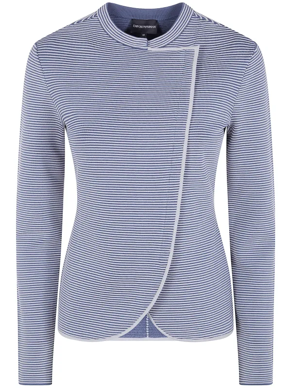 STRIPED BLAZER JACKET made by Emporio Armani