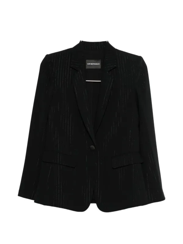 PINSTRIPE SINGLE-BREASTED BLAZER JACKET sold by Lord & Taylor