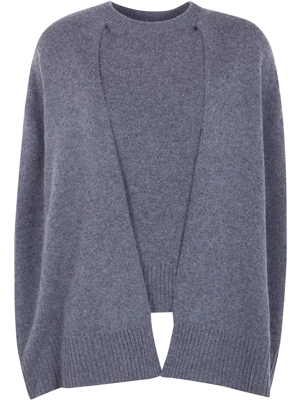 CREW CAPE KNIT made by Lord & Taylor