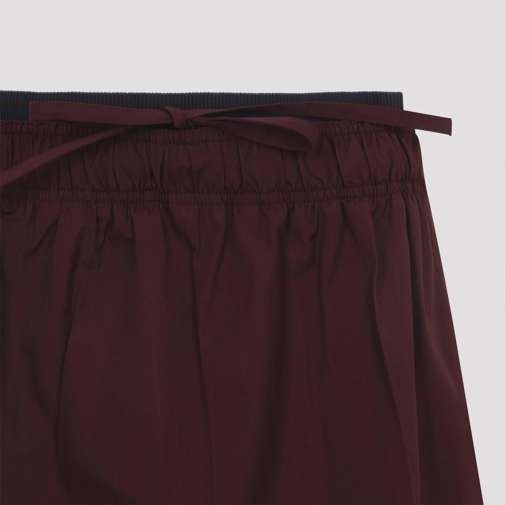 DRAWSTRING POPLIN MIDI SKIRT sold by Lord & Taylor product image thumbnail 4