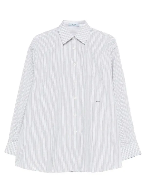 DOUBLE-STRIPE COTTON POPLIN SHIRT sold by Lord & Taylor
