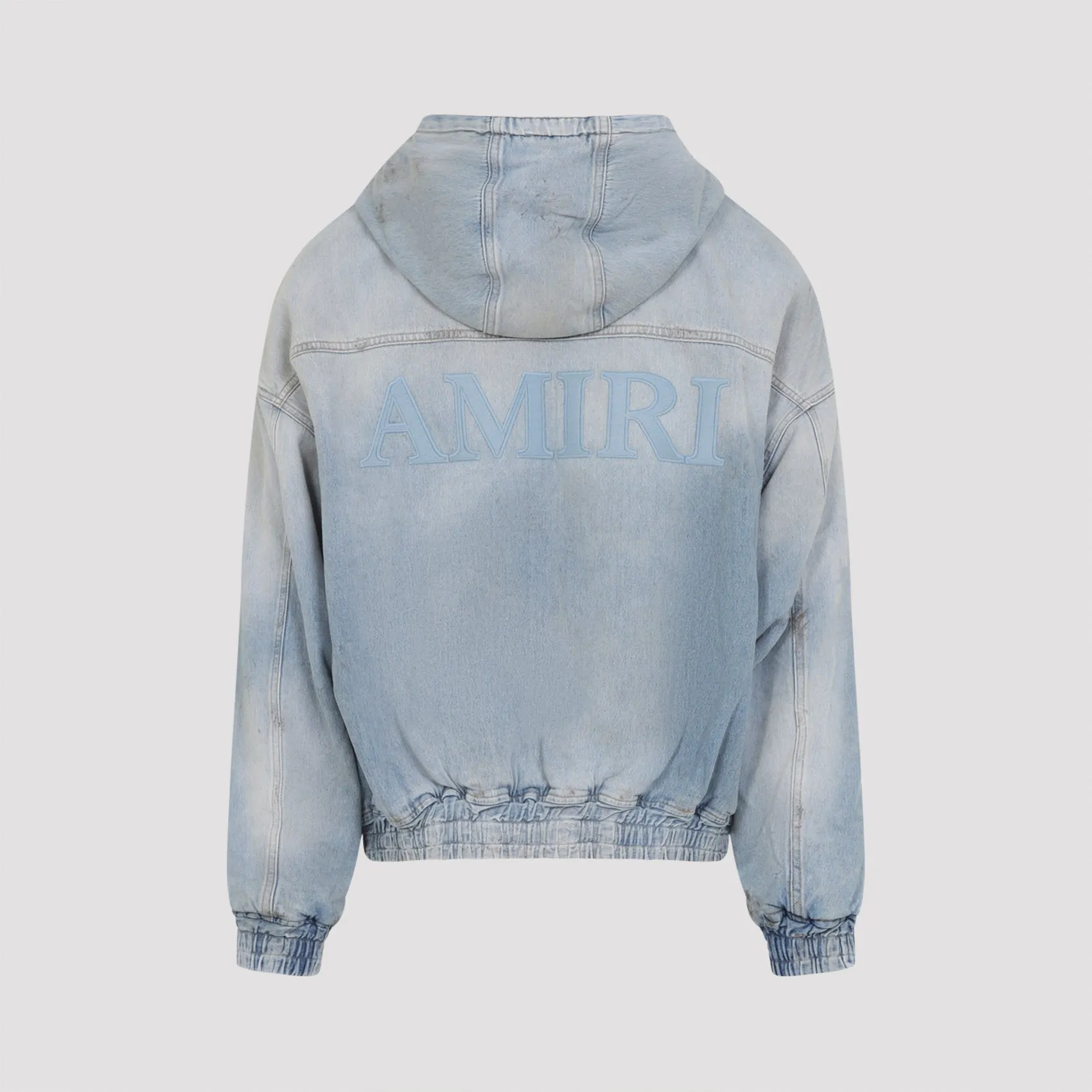 MA DENIM ZIP HOODIE sold by Lord & Taylor product image thumbnail 3