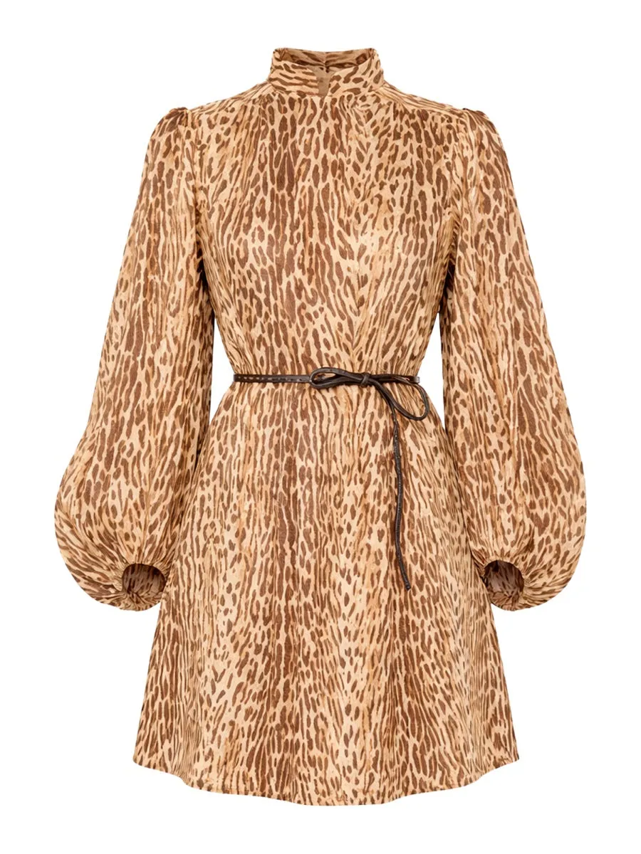 ANIMAL PRINT MINI DRESS sold by Lord & Taylor