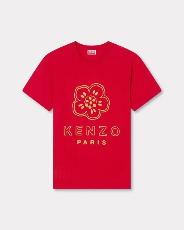 T-SHIRT GOTS BOKE FLOWER SLIM made by Kenzo